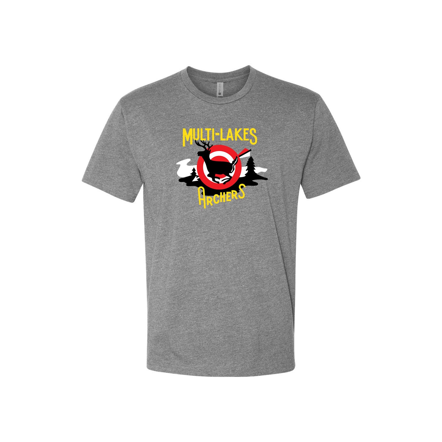 Multi-Lakes Full Printed Unisex Blended Comfort T-Shirt Vintage Range