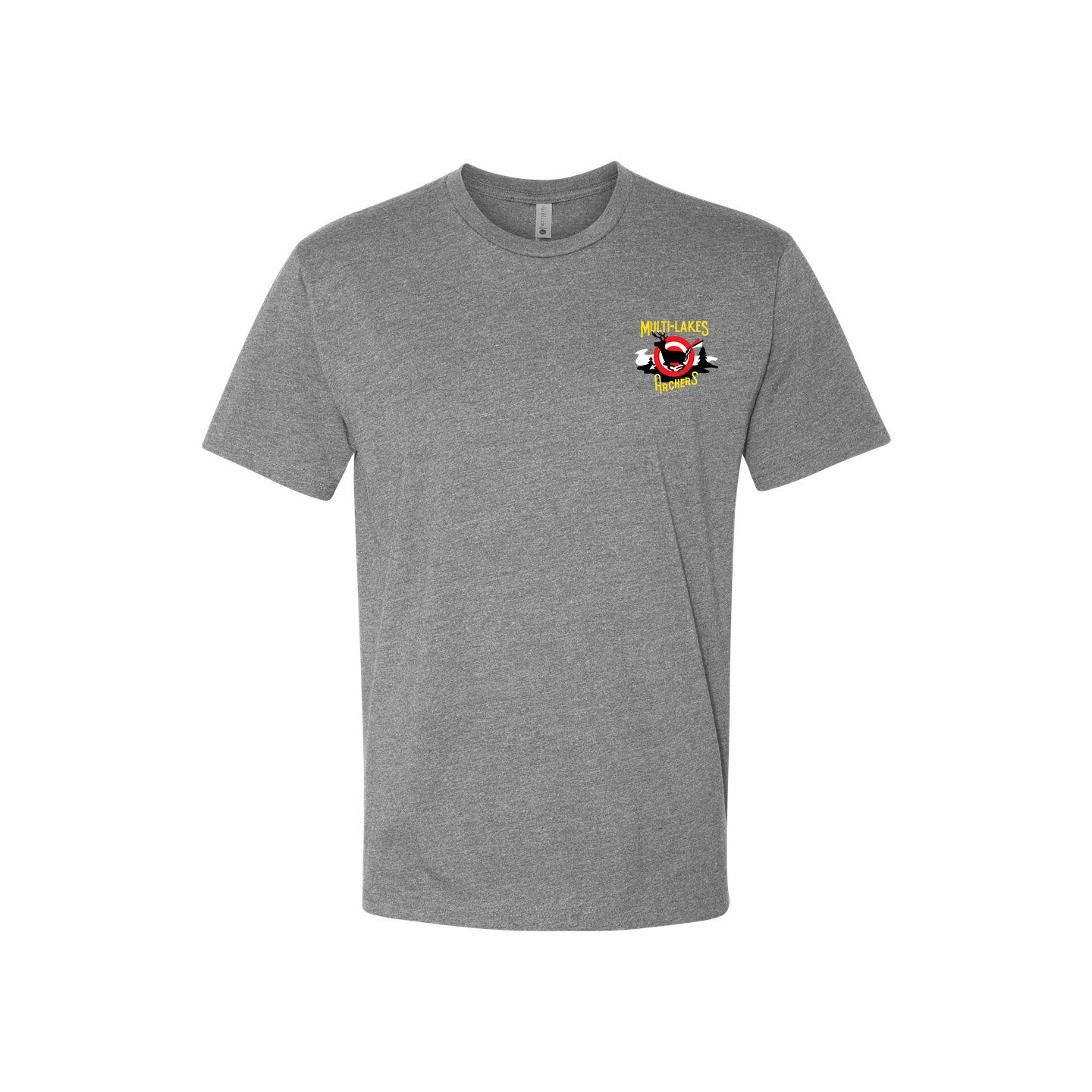 Multi-Lakes Printed Unisex Blended Comfort T-Shirt Vintage Range Shirt