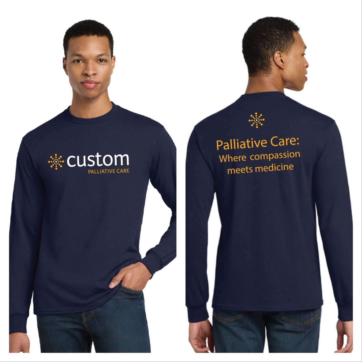 Custom Home Health -  Palliative Care Unisex Gildan DryBlend Long Sleeve T-Shirt