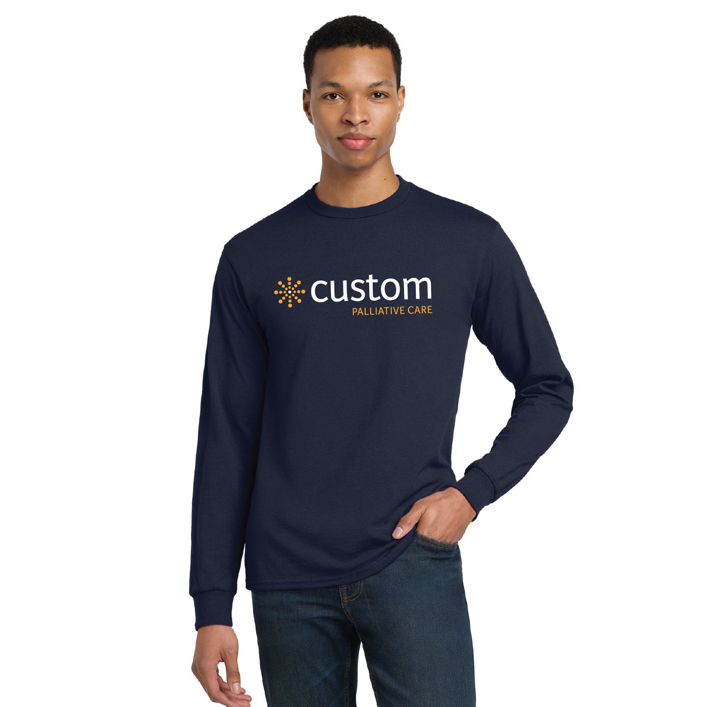 Custom Home Health -  Palliative Care Unisex Gildan DryBlend Long Sleeve T-Shirt
