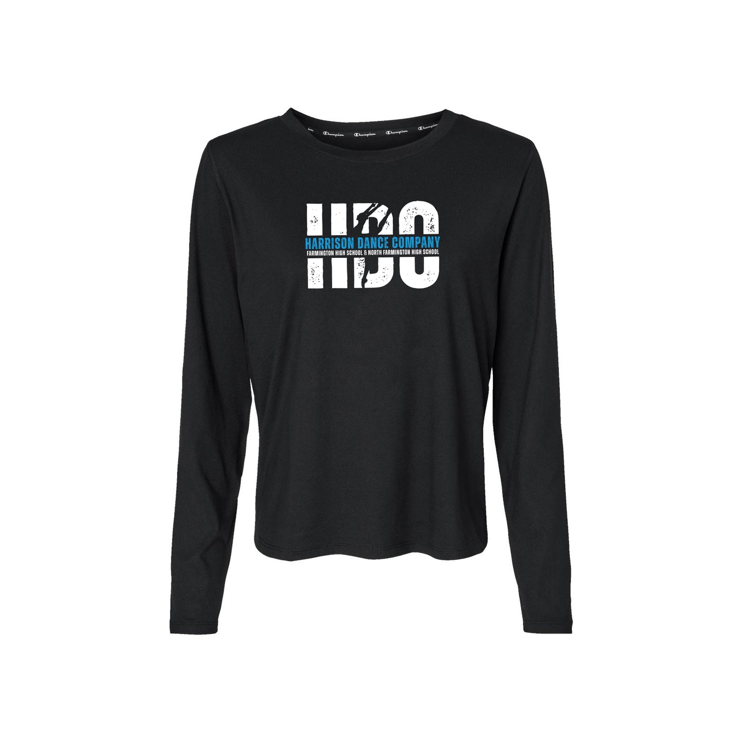 Harrison Dance Company - Champion Ladies' Cutout Long Sleeve T-Shirt