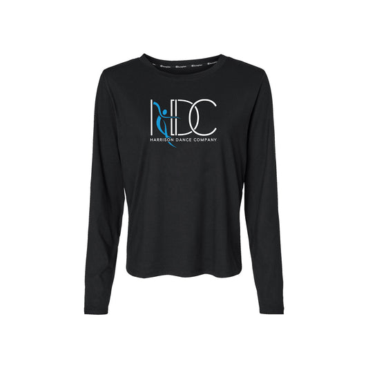 Harrison Dance Company - Champion Ladies' Cutout Long Sleeve T-Shirt
