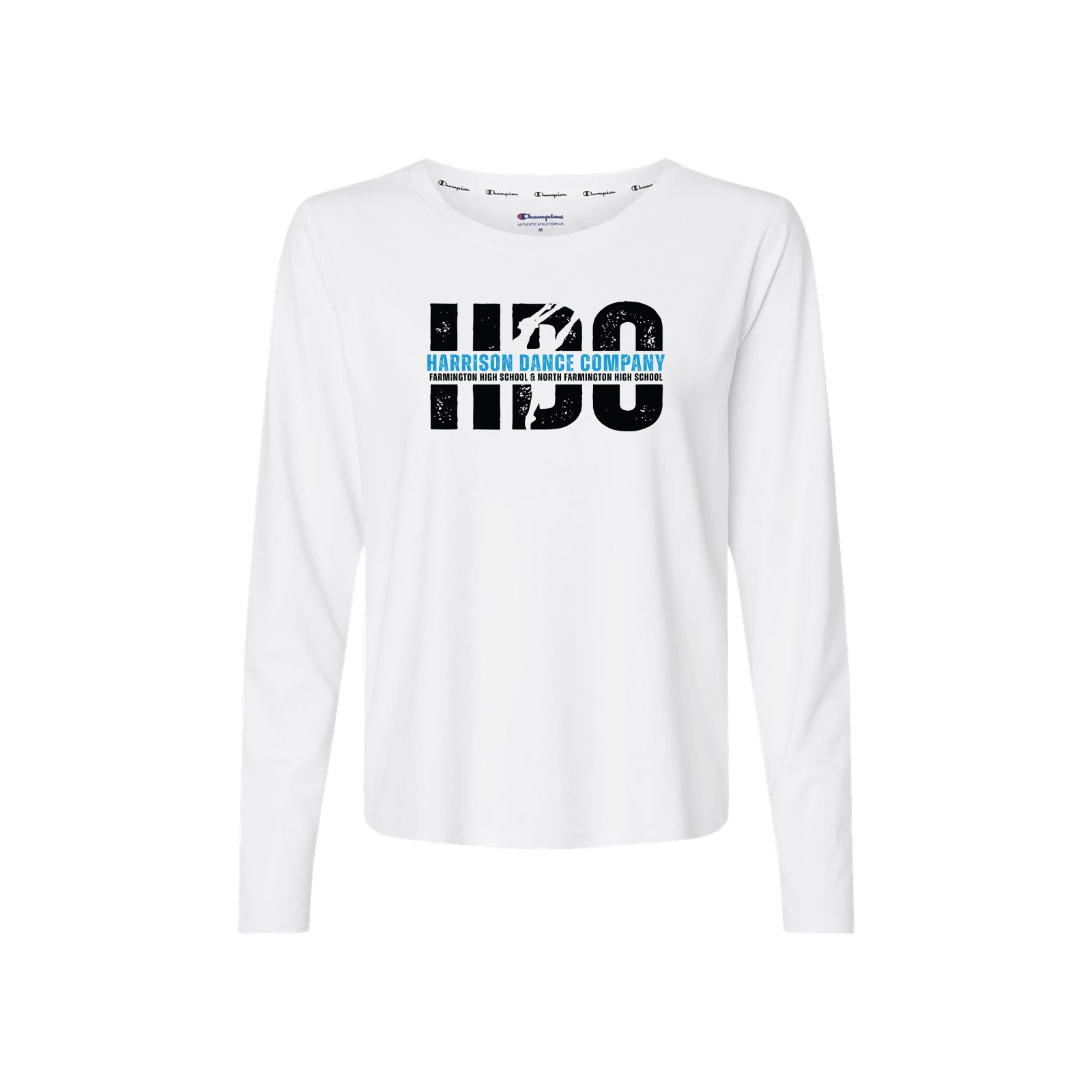 Harrison Dance Company - Champion Ladies' Cutout Long Sleeve T-Shirt