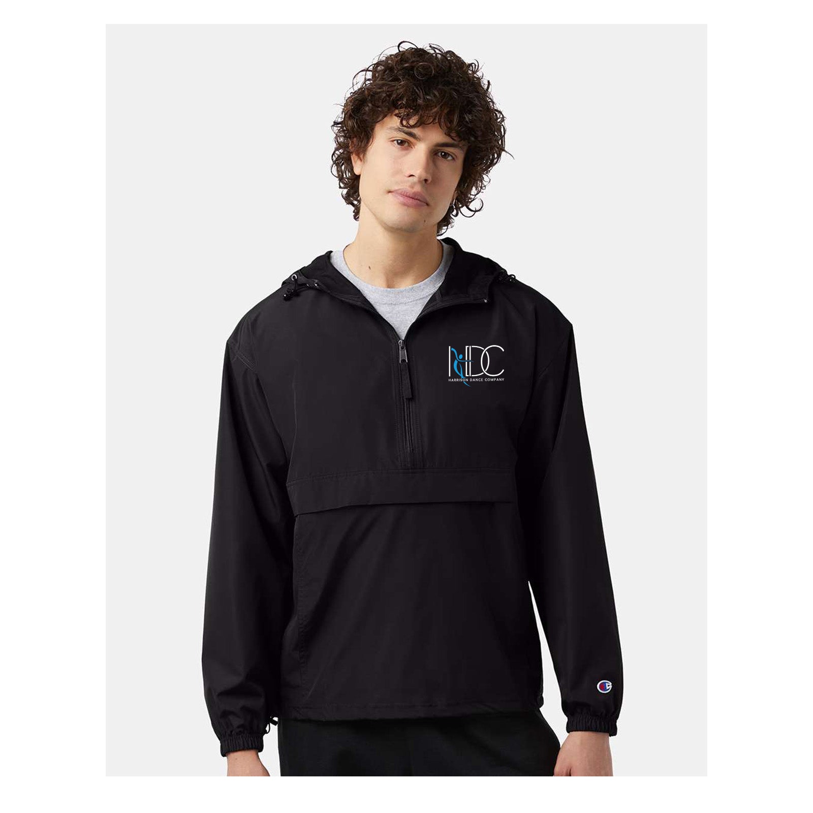 Harrison Dance Company - Champion Adult Packable Anorak 1/4 Zip Jacket