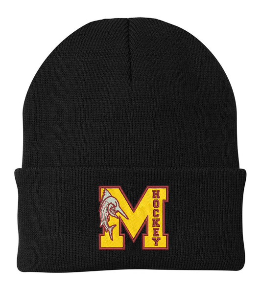 Mercy High School -  Hockey - Port & Company® Knit Cap Embroidery