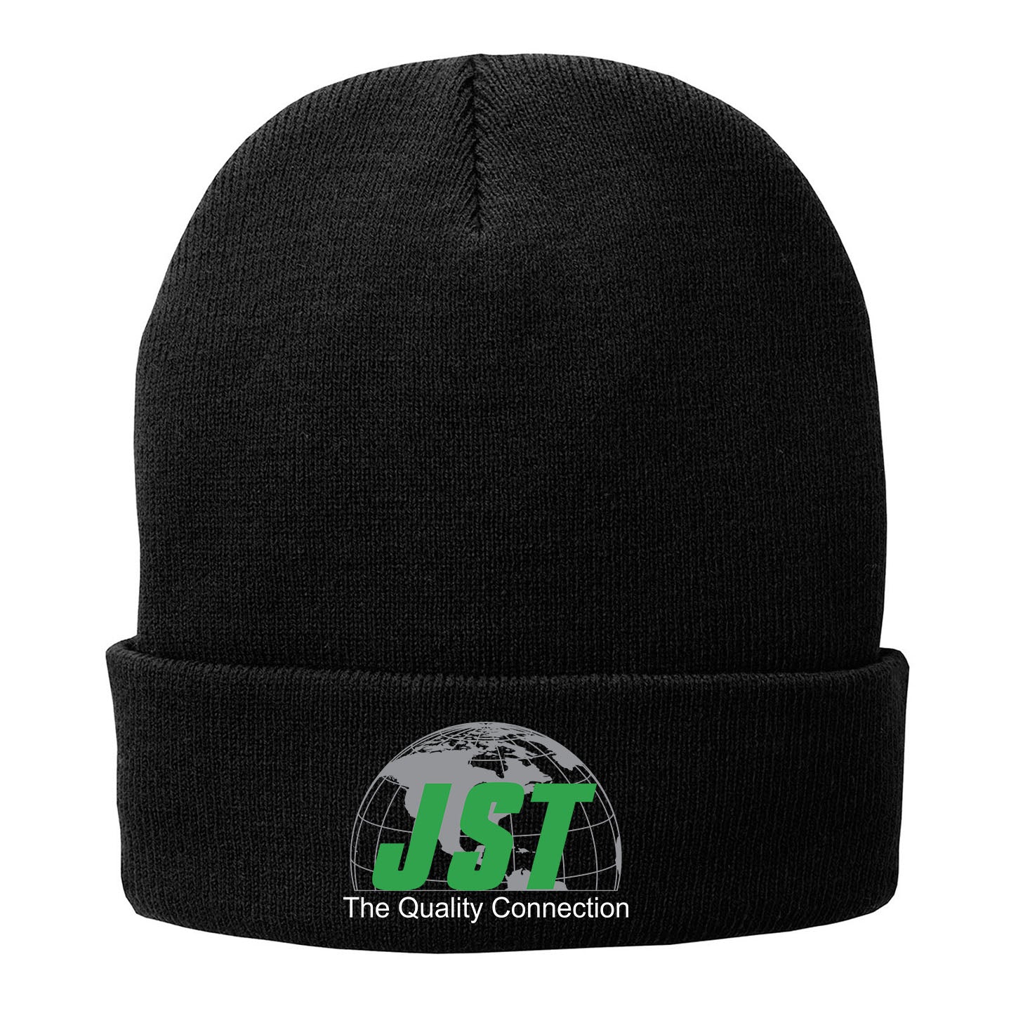 JST - Embroidered Port & Company Cuff Knit Beanie