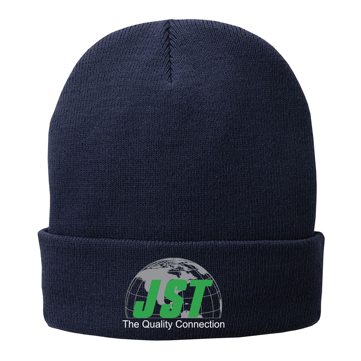 JST - Embroidered Port & Company Cuff Knit Beanie