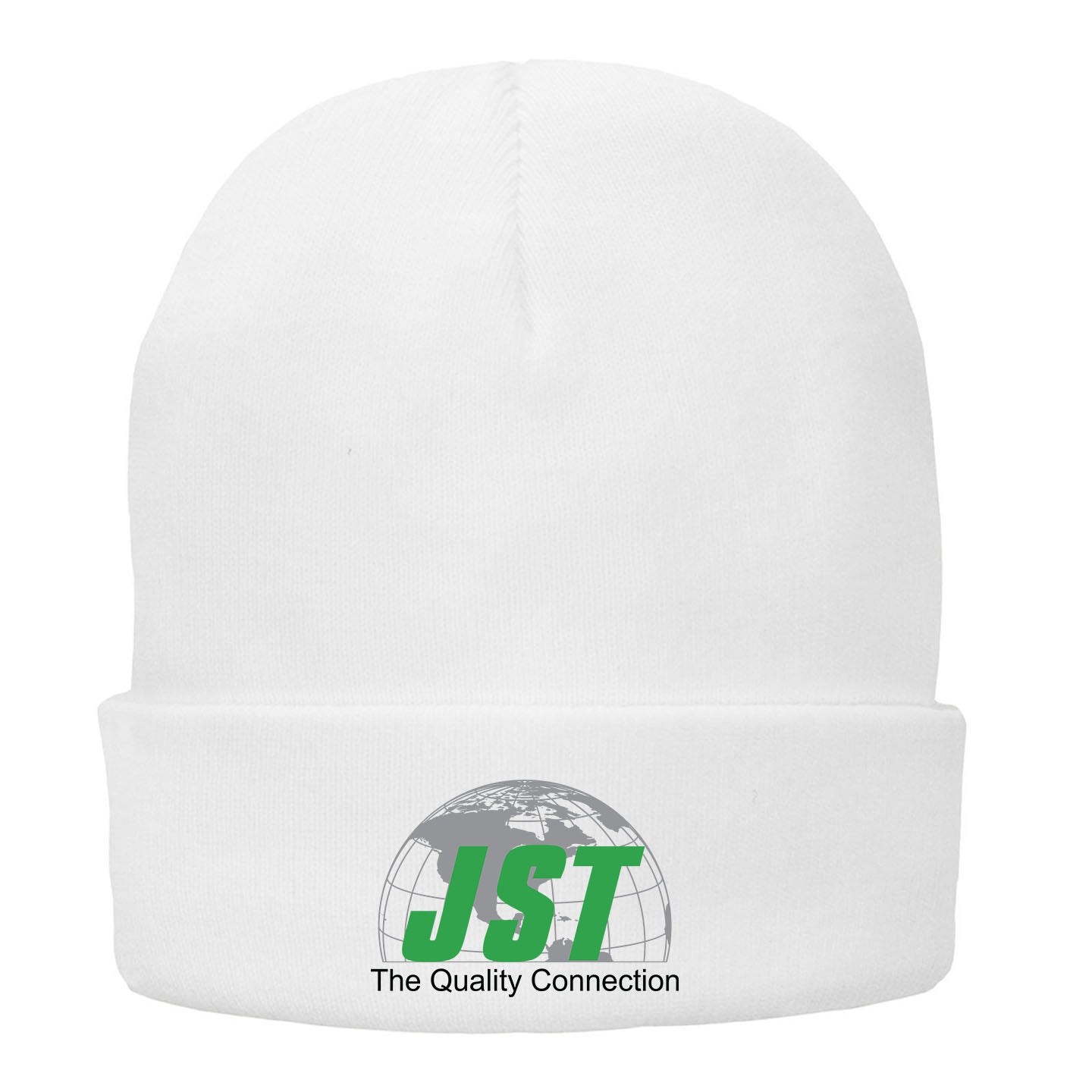 JST - Embroidered Port & Company Cuff Knit Beanie