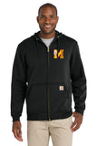 Mercy High School - Hockey - Carhartt Men's Cotton/Polyester Midweight Hooded Zip-Front Sweatshirt