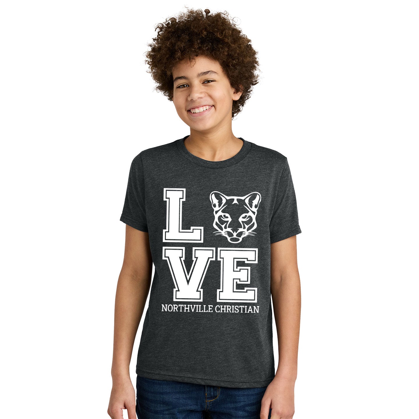 NVCS - Cougar Love Youth Blend T-Shirt