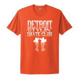 Detroit Stylin' Skate Club - Unisex 100% Cotton T-Shirt Printed