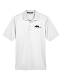 Nationwide Case Embroidered CrownLux Performance Polyester/Cotton Blend Men's Plaited Polo T-Shirt