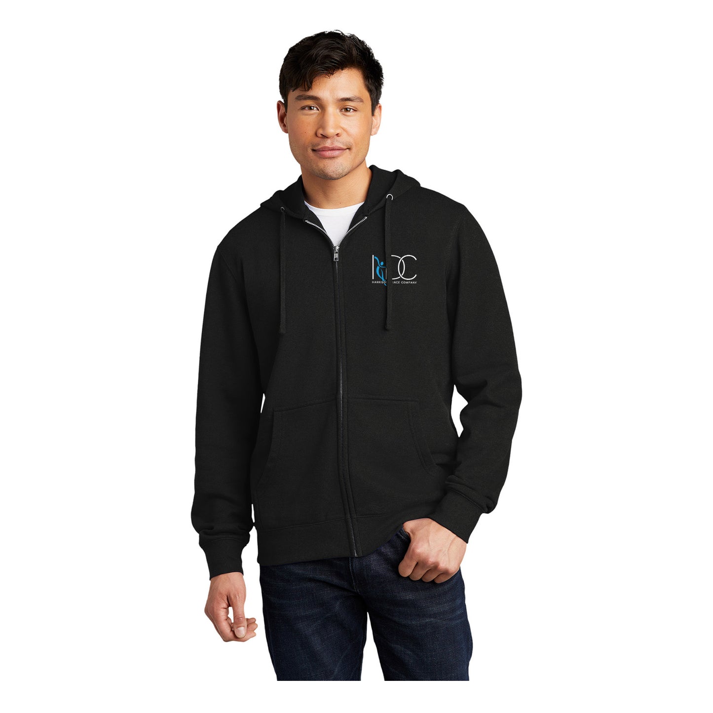 Harrison Dance Company - District® V.I.T. Fleece Full-Zip Hoodie Modern