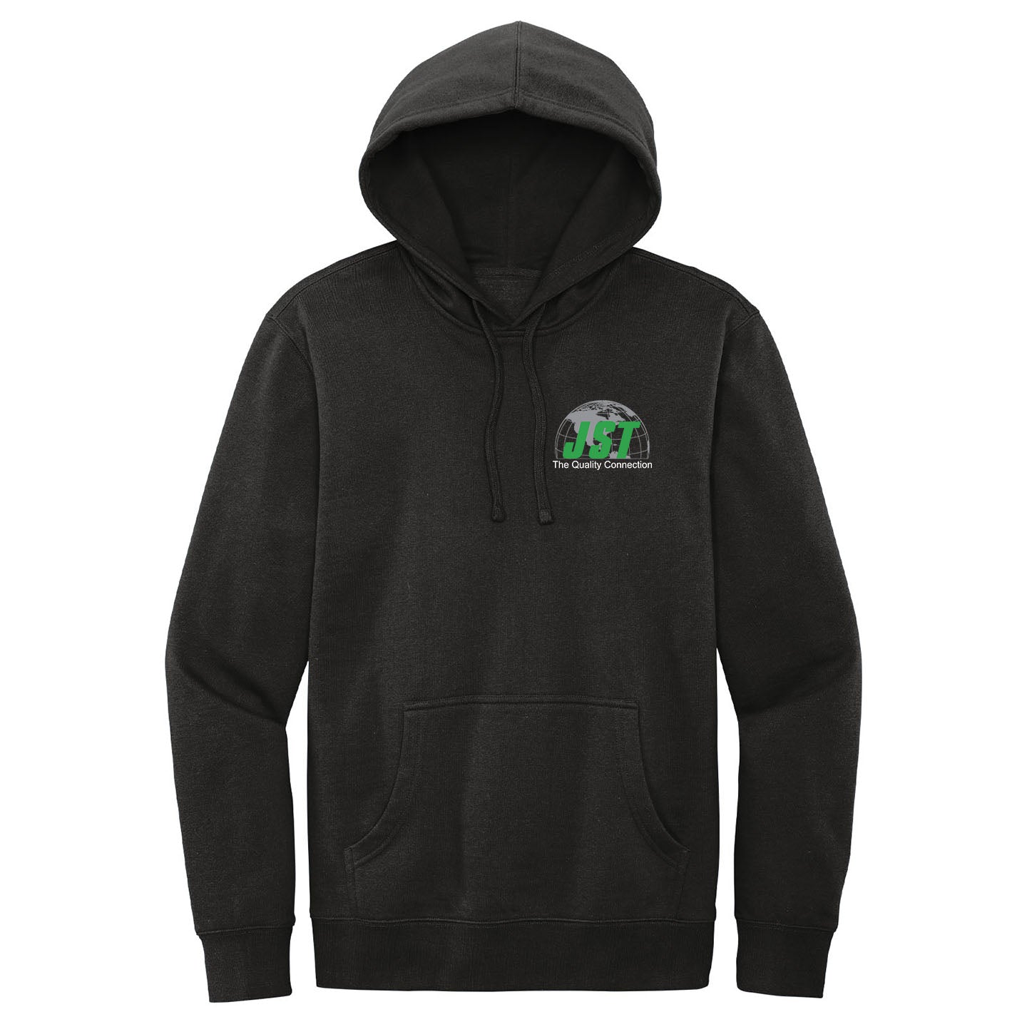 JST - District V.I.T. Fleece Printed Hoodie with Crest Logo