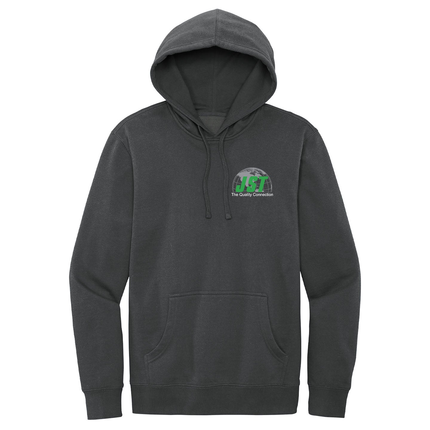 JST - District V.I.T. Fleece Printed Hoodie with Crest Logo
