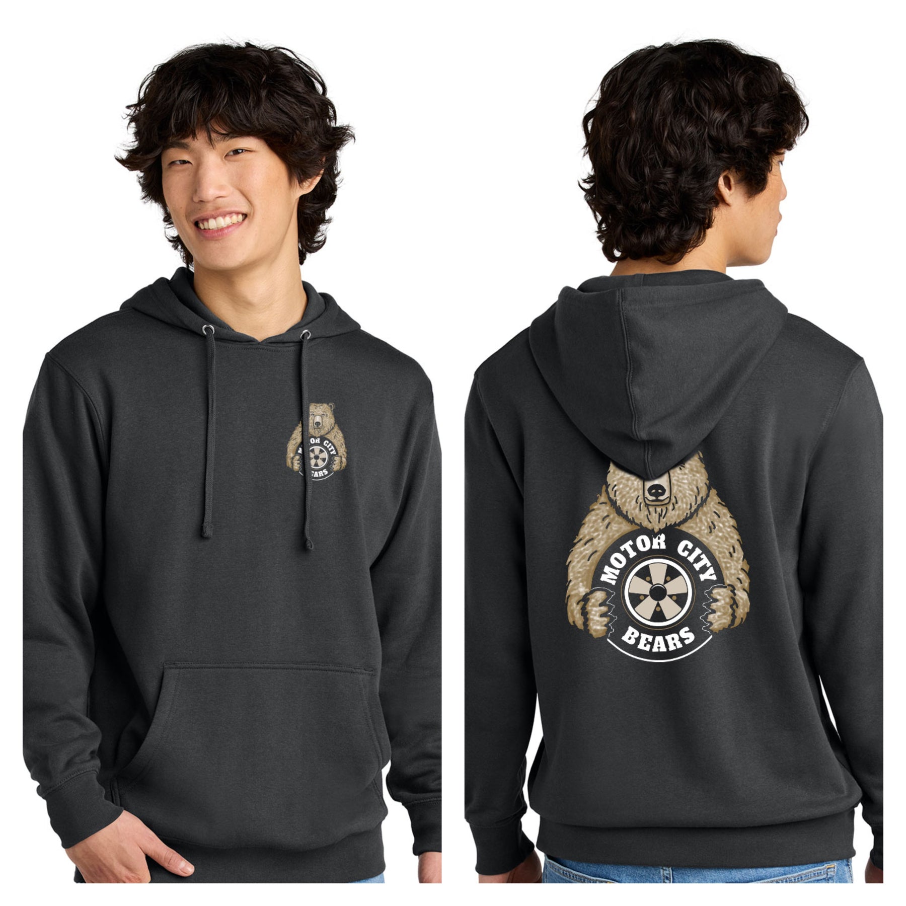 Motor City Bears - 2-Sided District V.I.T. Fleece Pullover Hoodie