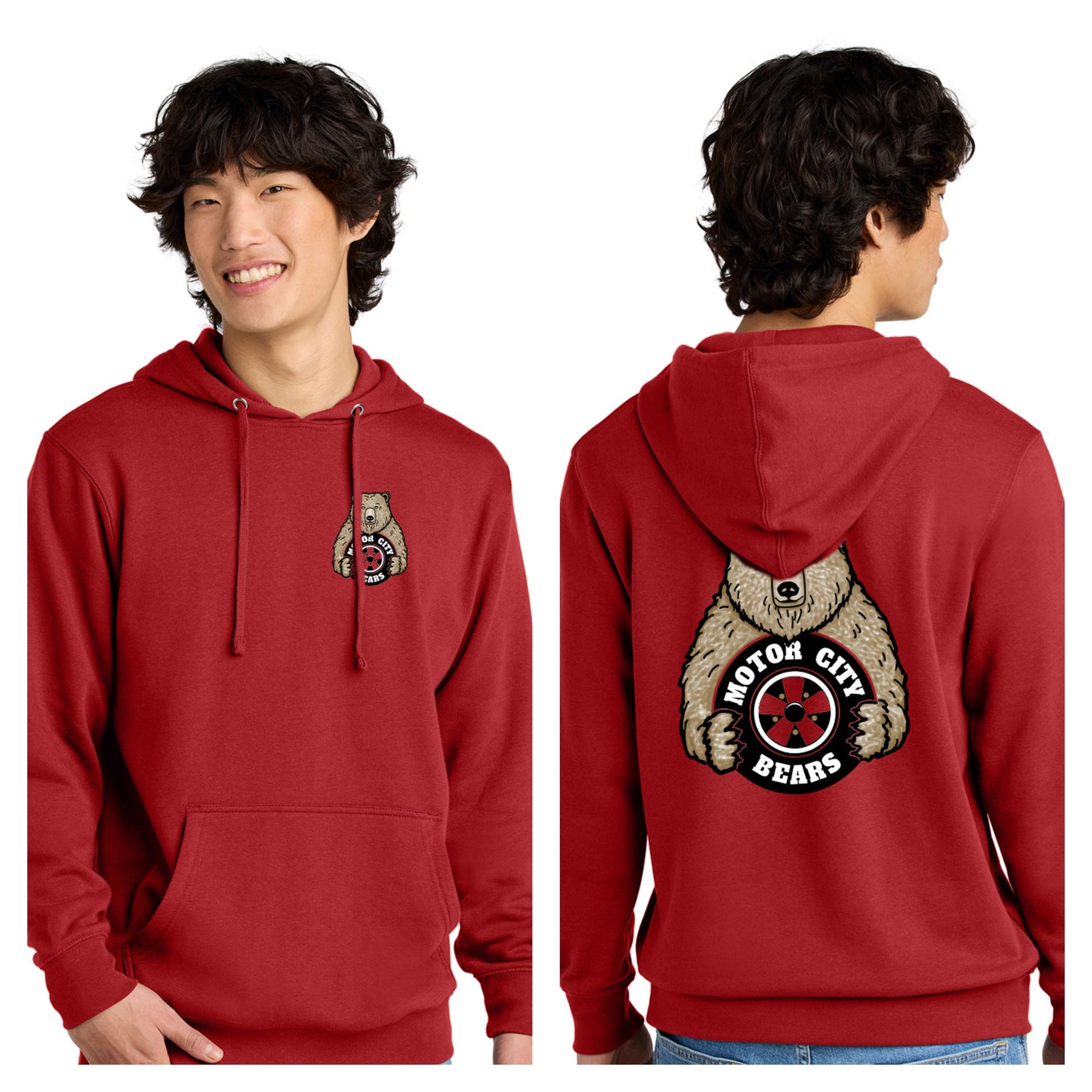 Motor City Bears - 2-Sided District V.I.T. Fleece Pullover Hoodie