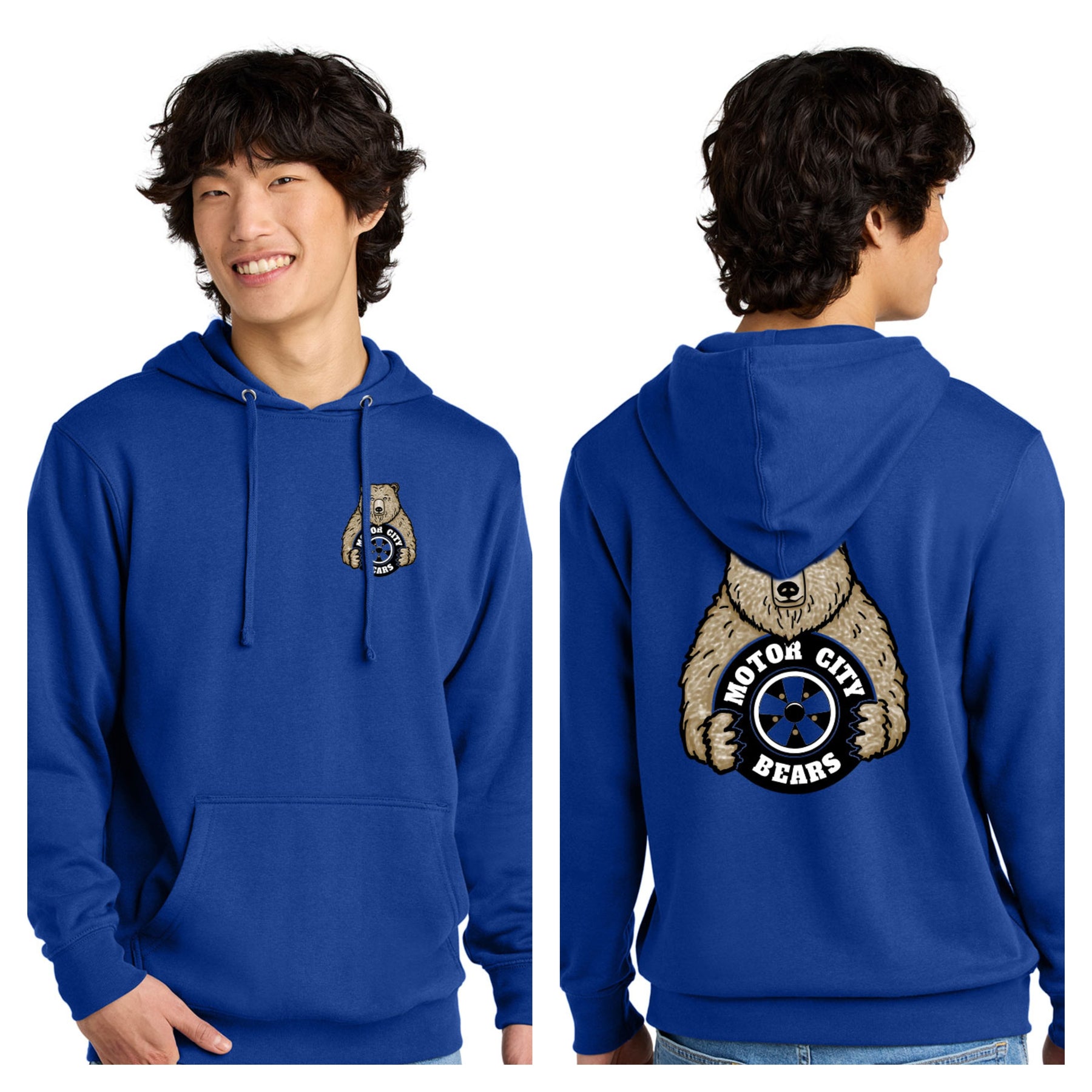Motor City Bears - 2-Sided District V.I.T. Fleece Pullover Hoodie