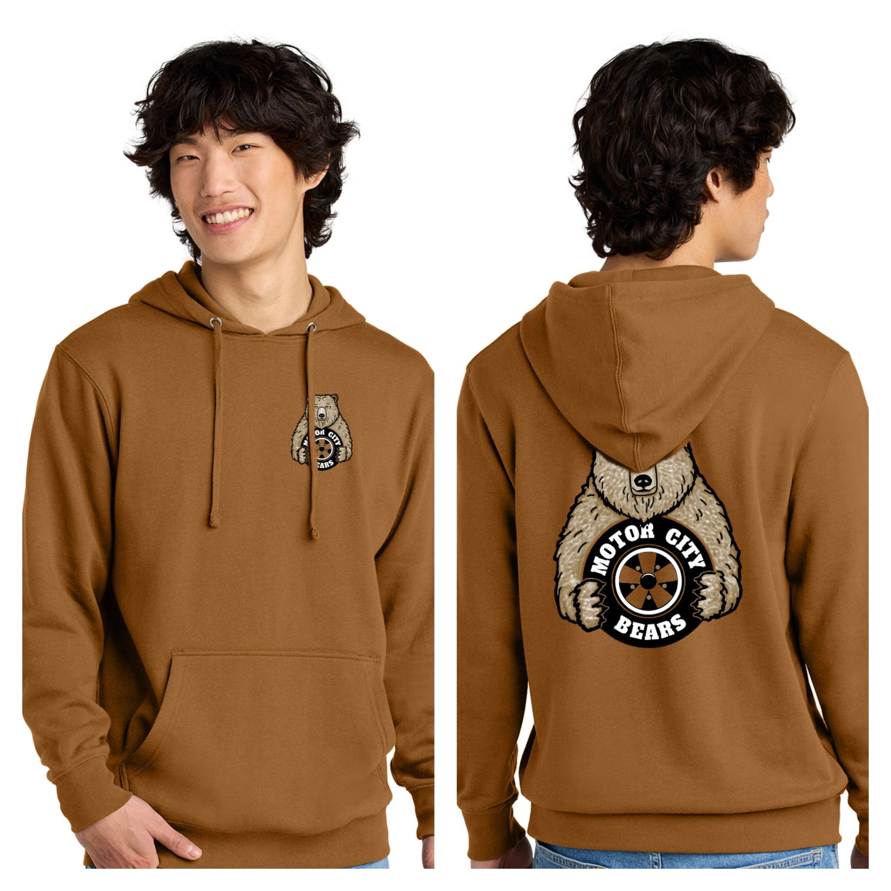 Motor City Bears - 2-Sided District V.I.T. Fleece Pullover Hoodie