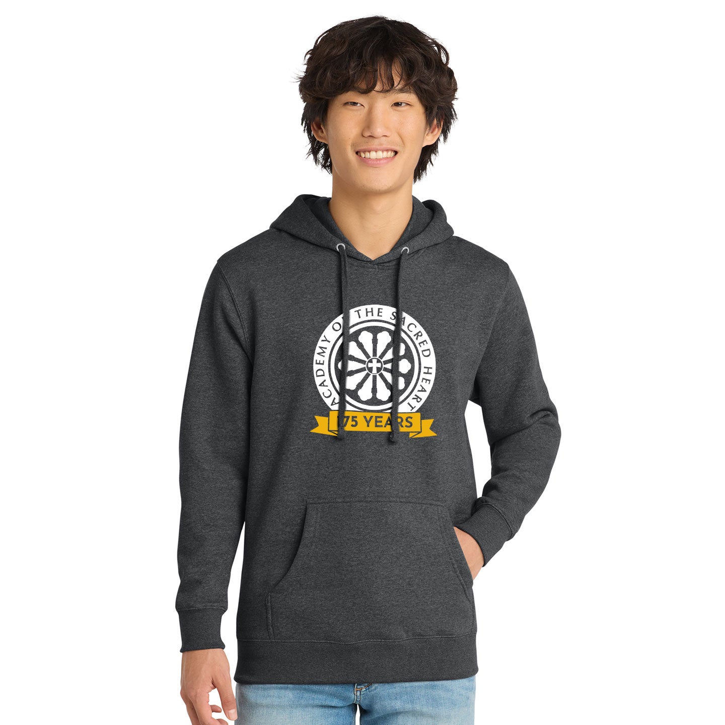ASH - Printed 175 Years Unisex District VIT Fleece Pullover Hoodie