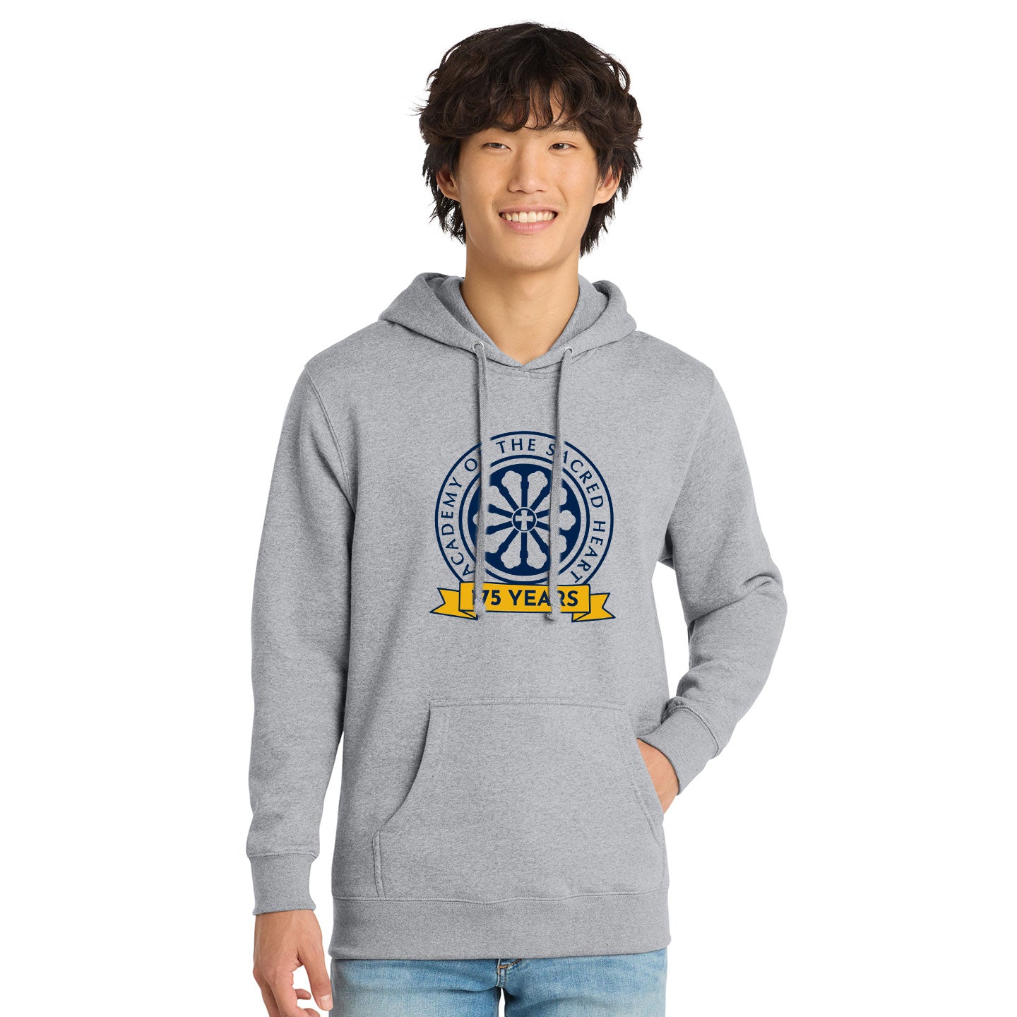 ASH - Printed 175 Years Unisex District VIT Fleece Pullover Hoodie
