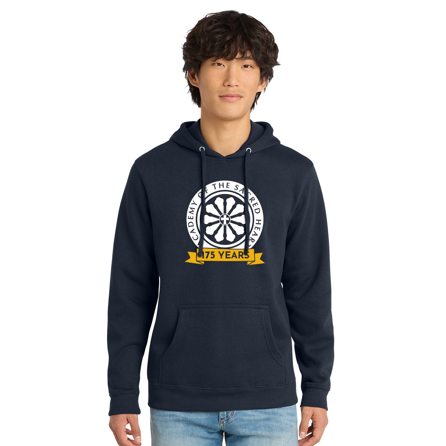 ASH - Printed 175 Years Unisex District VIT Fleece Pullover Hoodie