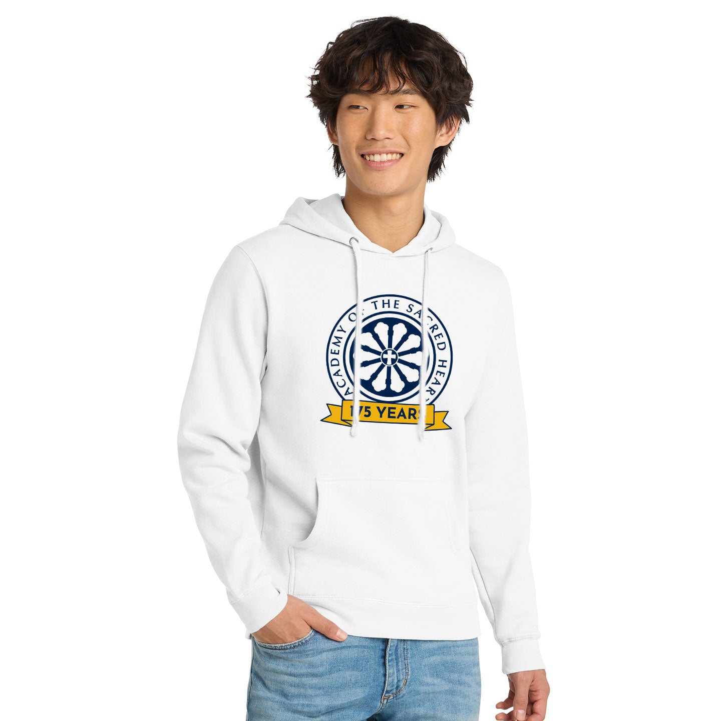 ASH - Printed 175 Years Unisex District VIT Fleece Pullover Hoodie