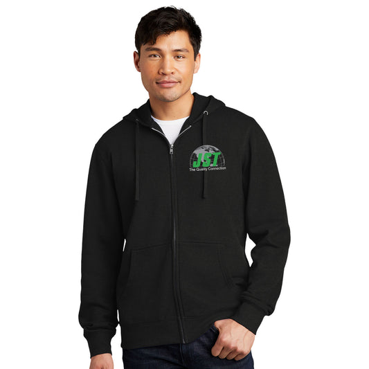 JST - District V.I.T. Fleece Embroidered Full-Zip Hoodie