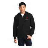 Saroki's Chicken Staff - Printed District® V.I.T.™ Fleece Zip Hoodie