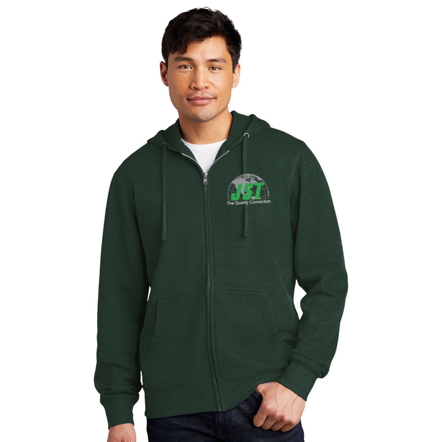 JST - District V.I.T. Fleece Printed Full-Zip Hoodie