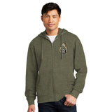 Motor City Bears - Printed Crest District V.I.T. Fleece Full-Zip Hoodie