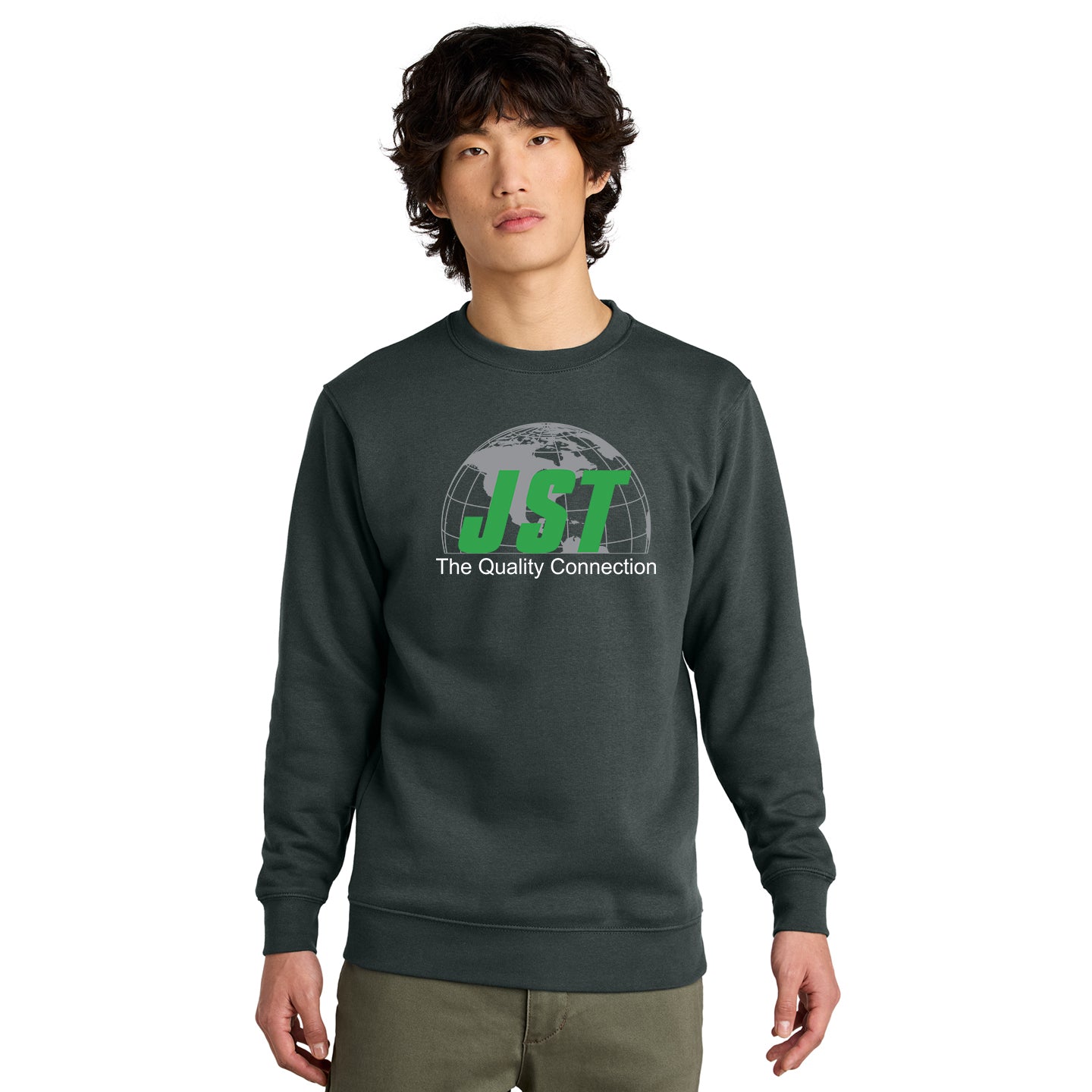 JST - District V.I.T. Fleece Printed Sweatshirt with Full Front