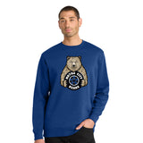 Motor City Bears - Printed District V.I.T. Fleece Crew Neck Sweatshirt