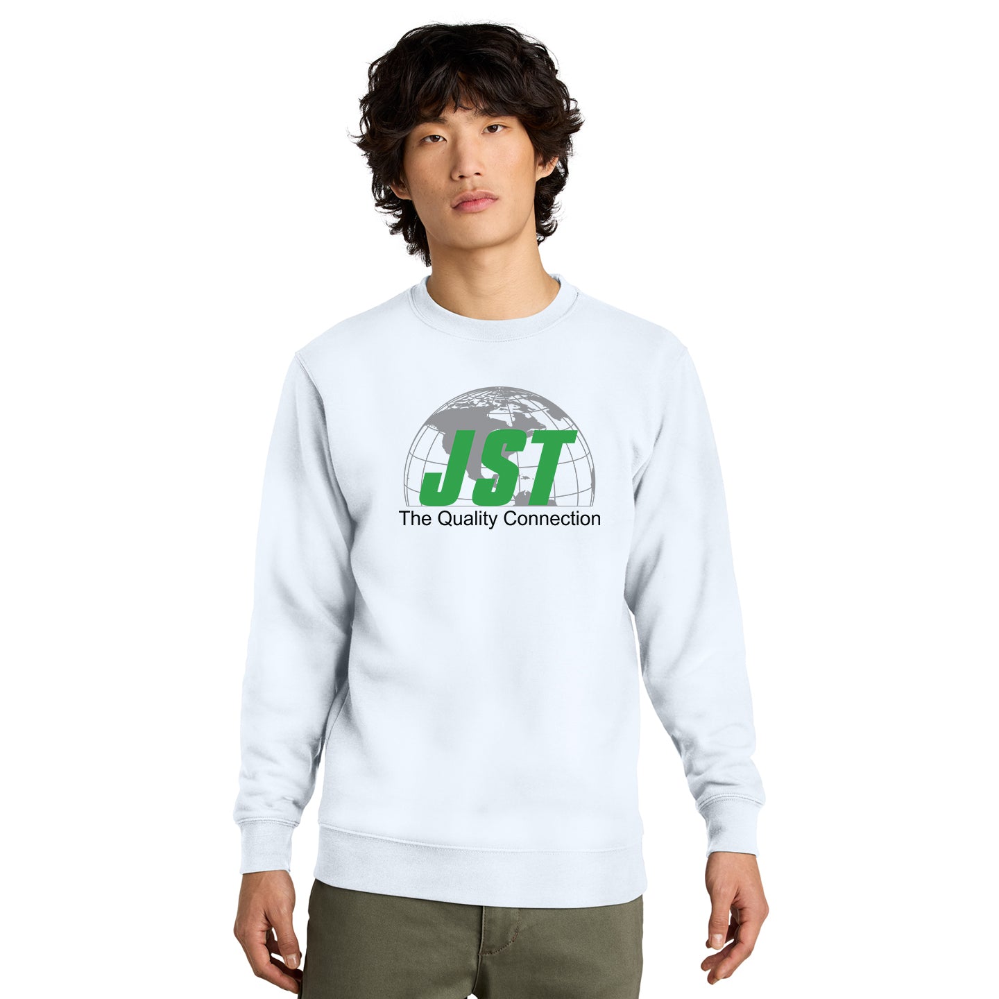 JST - District V.I.T. Fleece Printed Sweatshirt with Full Front