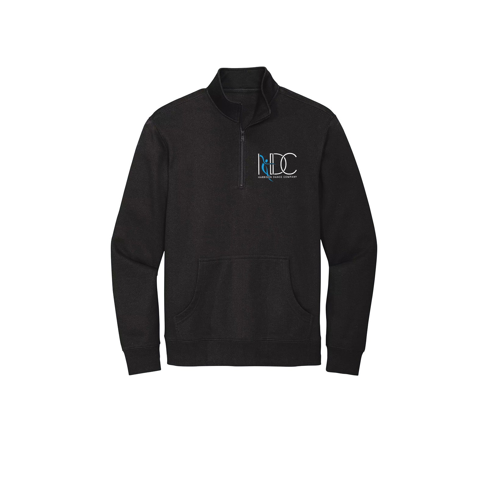 Harrison Dance Company - District V.I.T. Men's Cotton/Polyester Fleece 1/4-Zip Sweatshirt