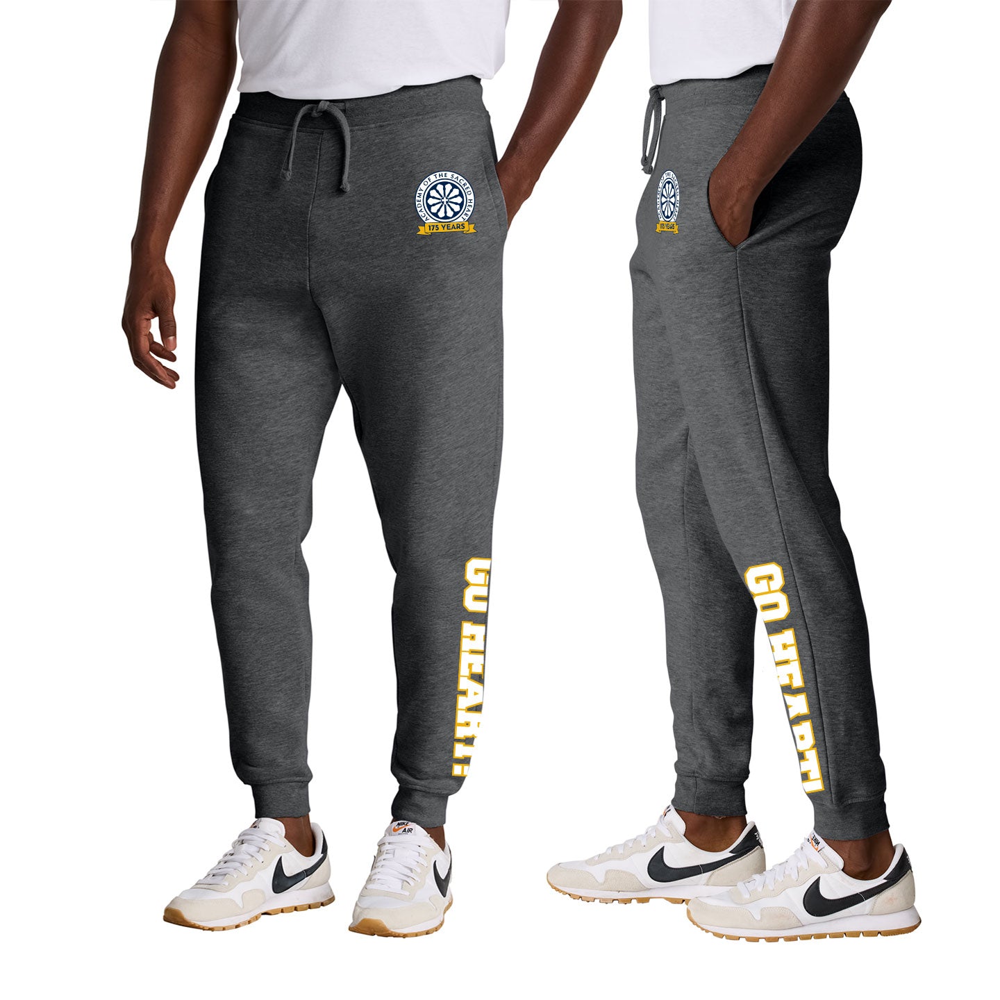 ASH - Go Heart! Printed Unisex District VIT Joggers