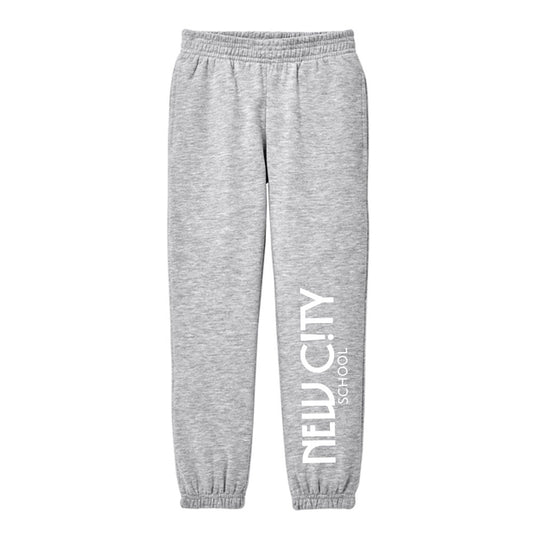 New City School - New City School Wordmark - District Youth Fleece Sweatpants