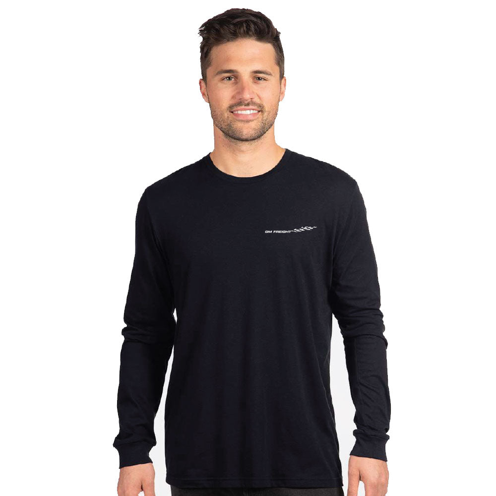 GM Freight - Printed - Unisex Blended Long Sleeve T-Shirt