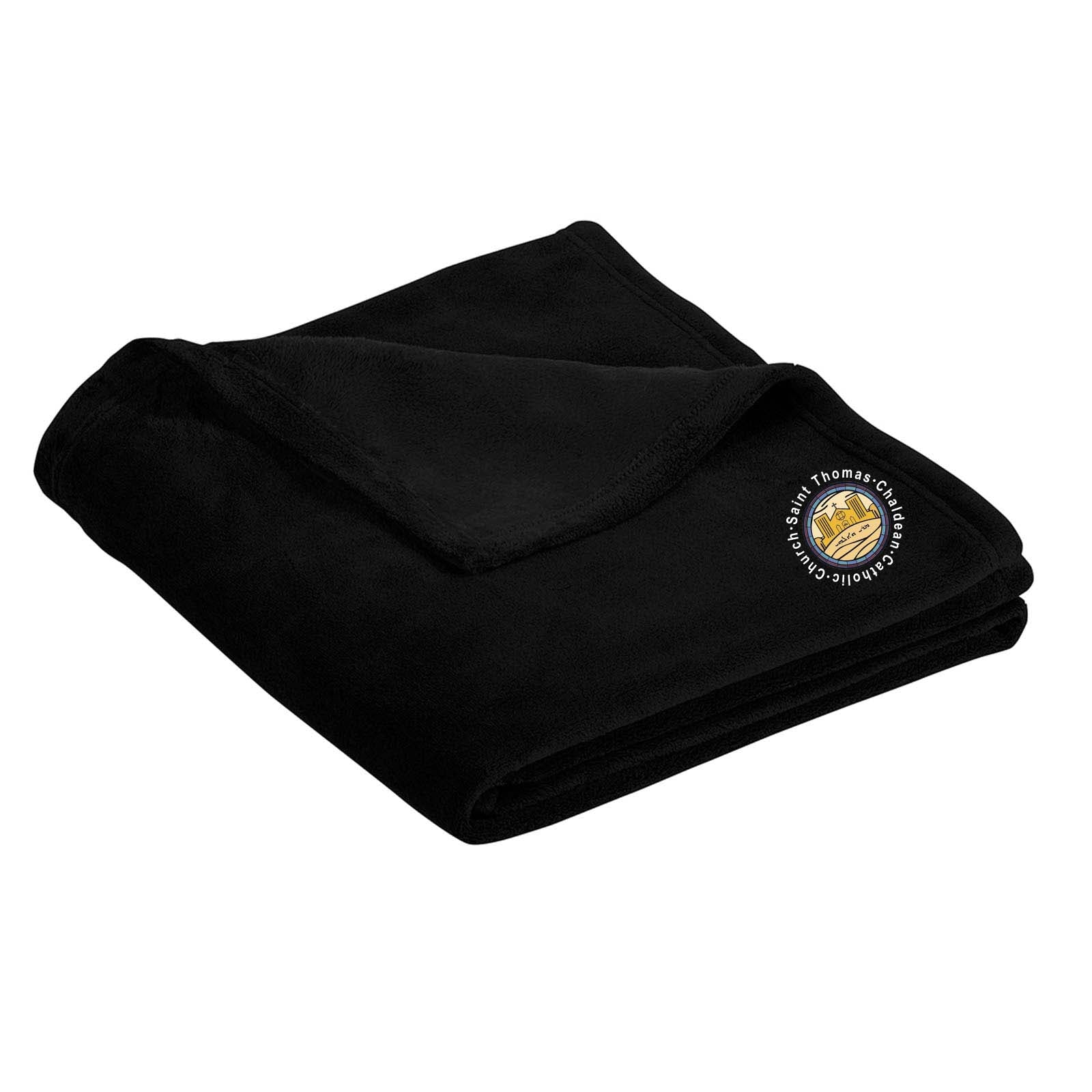 St. Thomas Catholic Church Port Authority ®Ultra Plush Blanket Embroidered