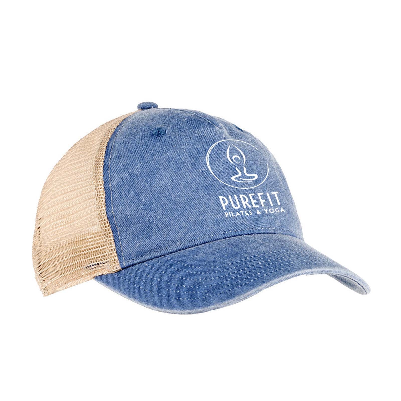 Pure Fit Printed Authentic Pigment Pigment Dyed 5-Panel Trucker