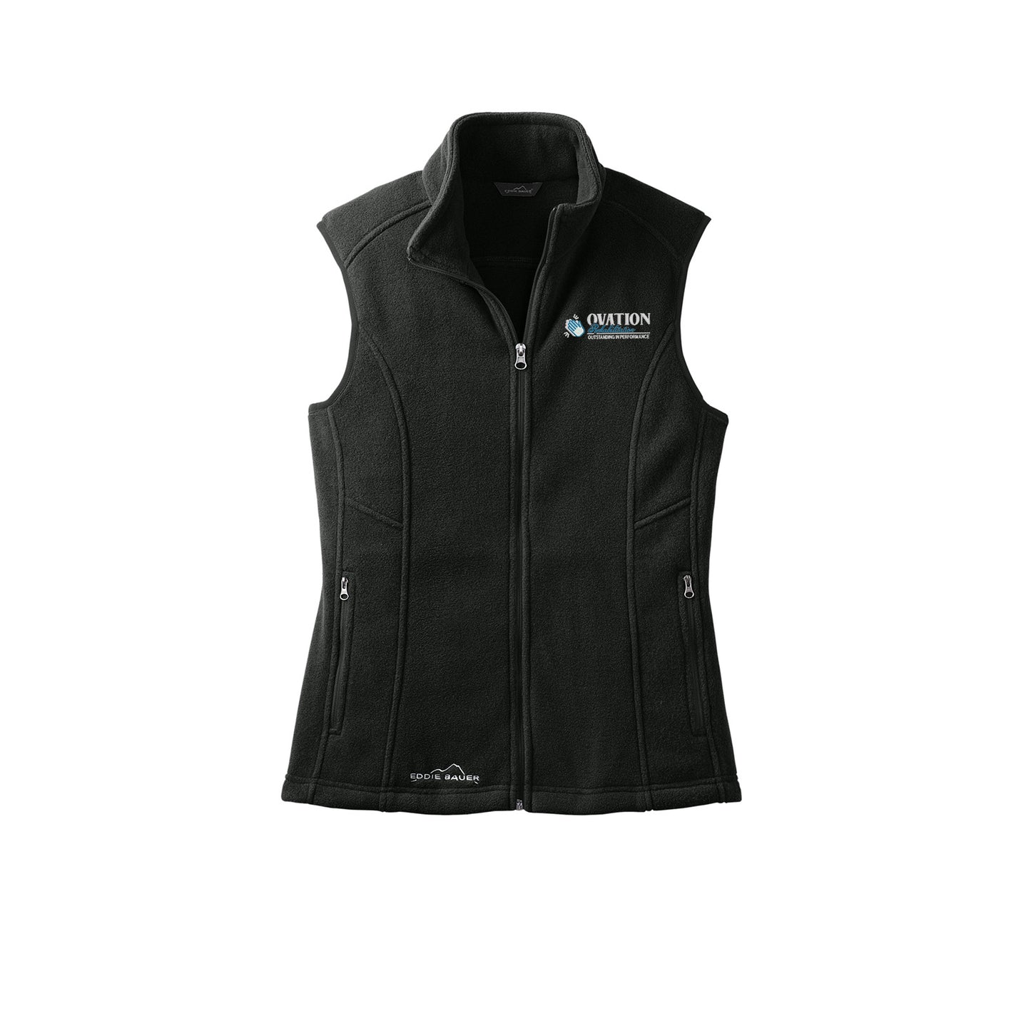 Ovation Rehabilitation - Eddie Bauer® Women's Fleece Vest Embroidery