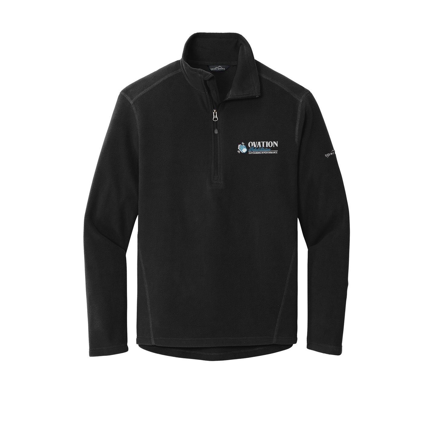 Ovation Rehabilitation - Eddie Bauer® 1/2-Zip Microfleece Jacket Embroidery