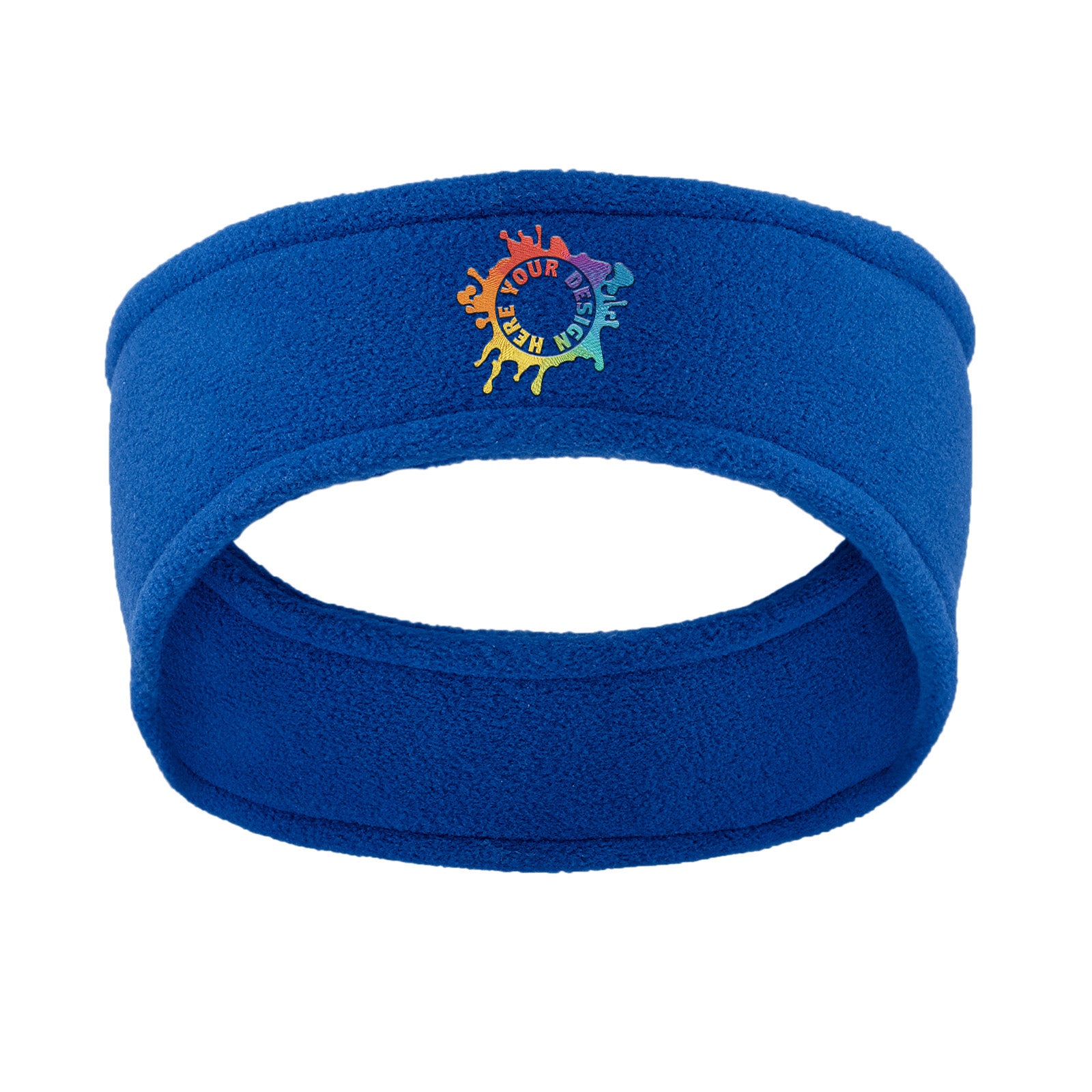 Mato & Hash Stretch Fleece Headband Embroidery