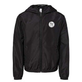 New City School -  Left Chest Circle Print  - Independent Youth Lightweight Windbreaker