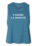 Carla Harvey J'adore La Morgue Crop Top Tank