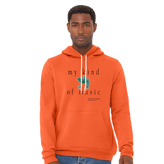 Froggy Voice - My Kind of Music Unisex Sponge-Fleece Pullover Hoodie