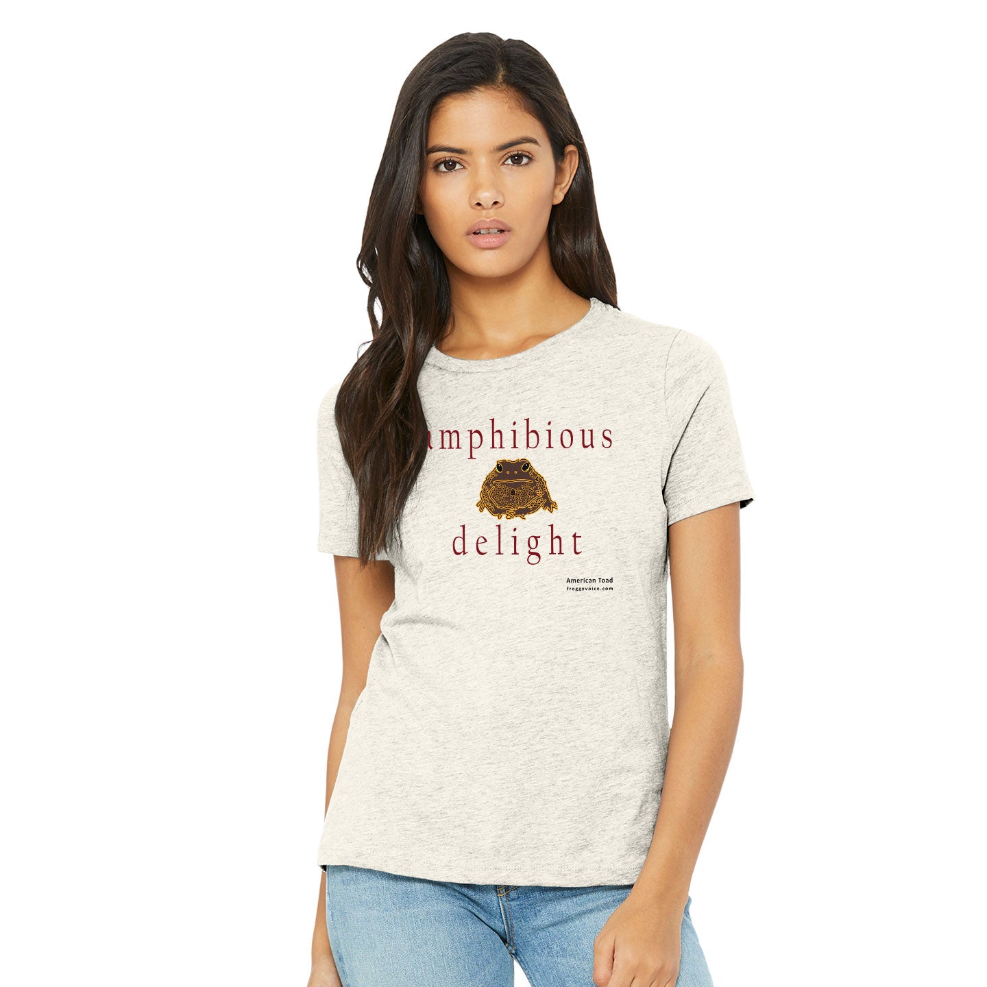 Froggy Voice - Amphibious Delight Women's Blend T-Shirt