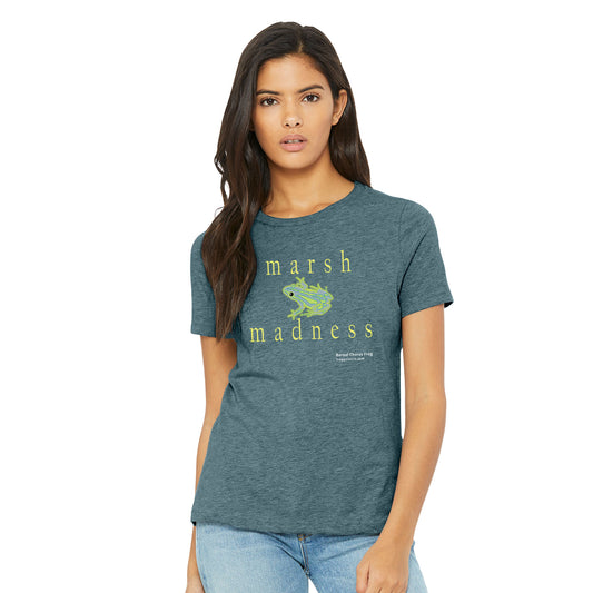 Froggy Voice - Marsh Madness Women's Blend T-Shirt