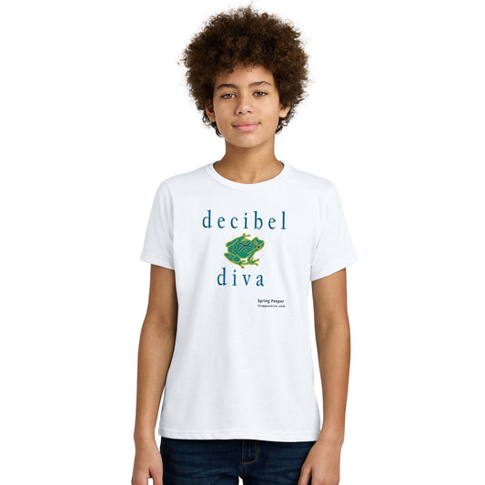 Froggy Voice - Decibel Diva Youth Blend T-Shirt