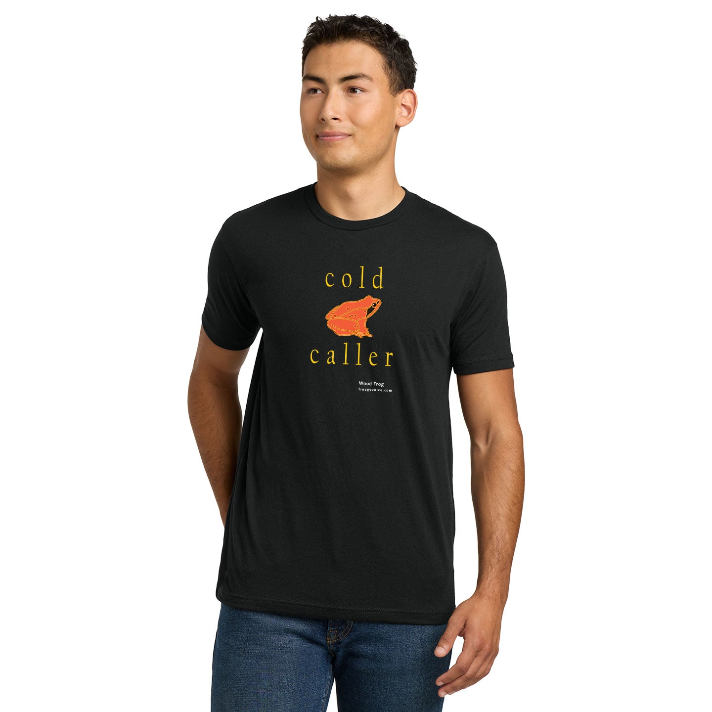Froggy Voice - Cold Caller Unisex Blend T-Shirt
